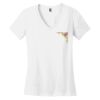 District Women's Perfect Weight ® V Neck Tee Thumbnail